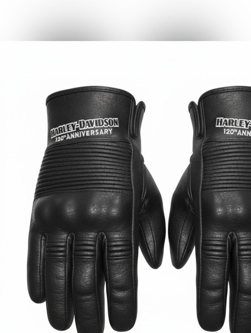 Harley-Davidson 120th Anniversary Revelry Leather Gloves Women's XL 97175-23VW - Picture 8 of 14